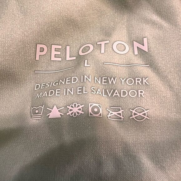 Peloton Cadent Racerback Sports Bra Activewear Gym Running pistachio Green Sz L - Picture 6 of 7